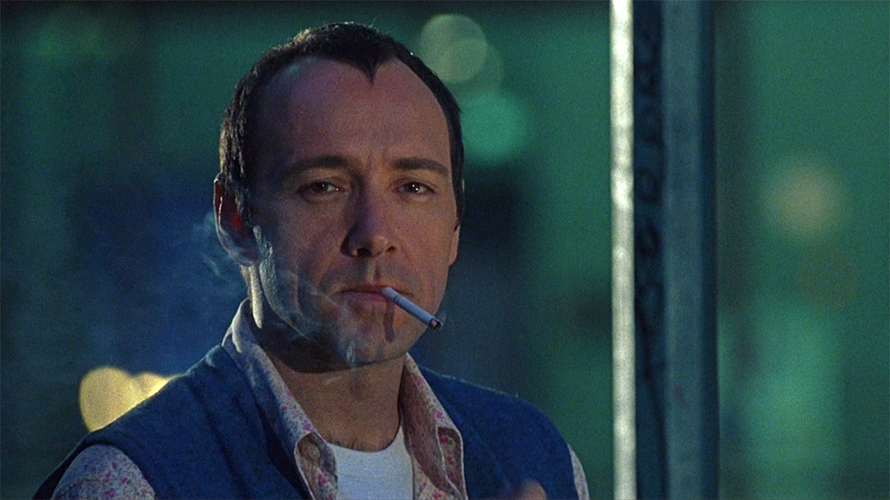 In The Usual Suspects (1995), Verbal remarks to Agent Kujan that his pee  gets lumpy when he's dehydrated. In the opening scene, Keyser Soze  extinguishes Keaton's flame by urinating on it. 
